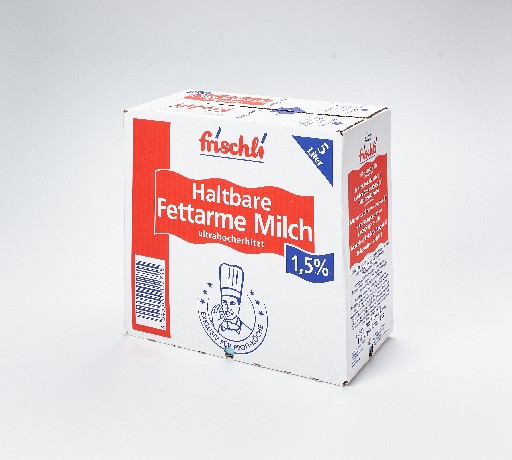 FRISCHLI H-MILCH 1,5% 5L B.i.B. Frischli H-Milch 1,5% 5l BIB