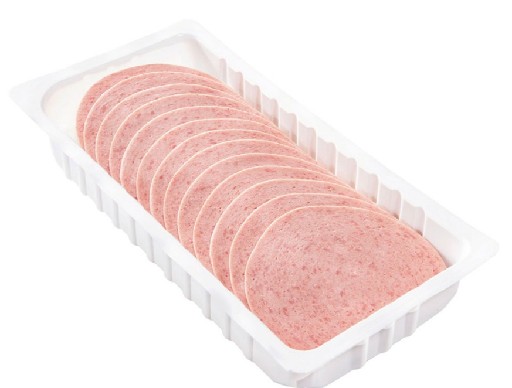 *FW* GEFLÜGEL JAGDWURST  GESCHNITTEN (382) 500G Kaliber ca. 105mm - 42 Scheiben Geflügel Jagdwurst geschnitten 500g