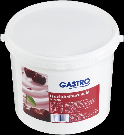 GASTRO FRUCHTJOGHURT KIRSCH 3,5% KG EIMER Gastro Fruchtjoghurt Kirsch 3,5% 5kg Eimer