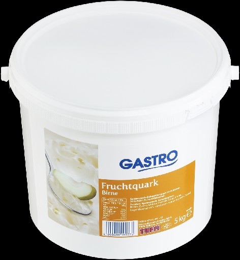 GASTRO FRUCHTQUARK BIRNE 20% 5KG Gastro Fruchtquark Birne 20% 5kg