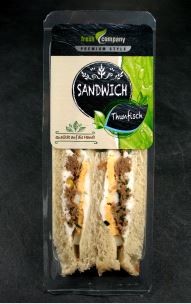 *WS* 10 X 180G PREMIUM SANDWICH THUNFISCH KARTON (521) Weizenbrot mit Thunfisch Premium Sandwich Thunfisch 10x180g