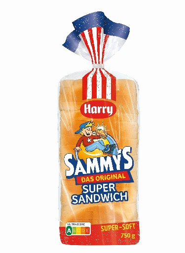 SAMMYS SUPER SANDWICH 750G HARRY  Harry Sammys Super Sandwich 750g
