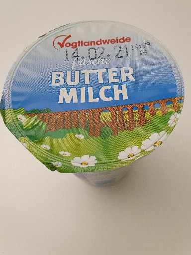 Vogtland Buttermilch 0,3% 12x500g Becher