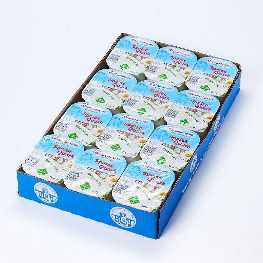 12 x 250g Quark Natur Mager Vogtland