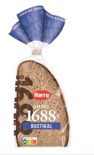 HARRYBROT 1688 RUSTIKAL 500g STÜCK HARRY 1688 RUSTIKAL 500g