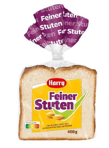 STUTEN OHNE ROSINEN 400g STÜCK HARRYBROT Harry Stuten ohne Rosinen 400g
