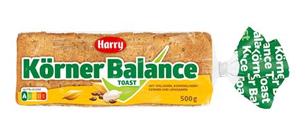 HARRYBROT KÖRNERBALANCETOAST 500g STÜCK Harry Körnerbalancetoast 500g