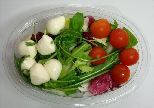 SALATSCHALE TOMATE MOZZARELLA 175G (33) Salatschale Tomate Mozzarella 175g