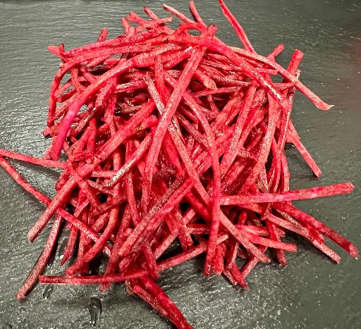 ROTE BETE STREIFEN FEIN 2,5KG BEUTEL (33) Rote Bete Streifen fein 2,5kg 