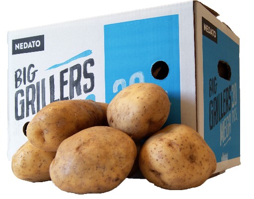GRILLERKARTOFFEL  30er/15KG KISTE Grillerkartoffeln 30 Stück / 15kg Kiste