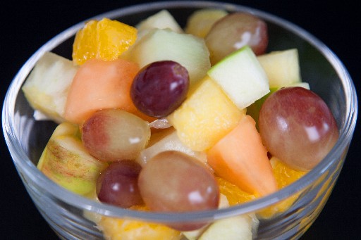 OBSTSALAT STANDARD 10MM MIT AUFGUSS (72) 3  KG Obstsalat Standard 10mm mit Aufguss 3kg