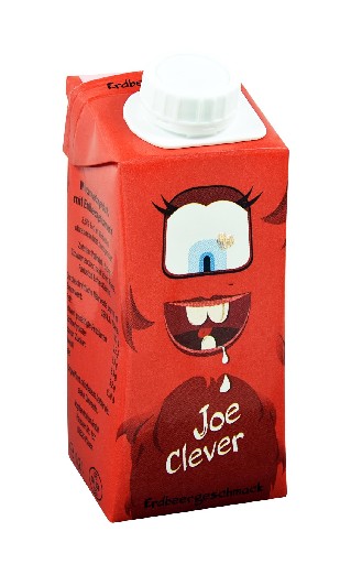 Joe Clever H-Milch Erdbeer 3,5% 24x0,2l