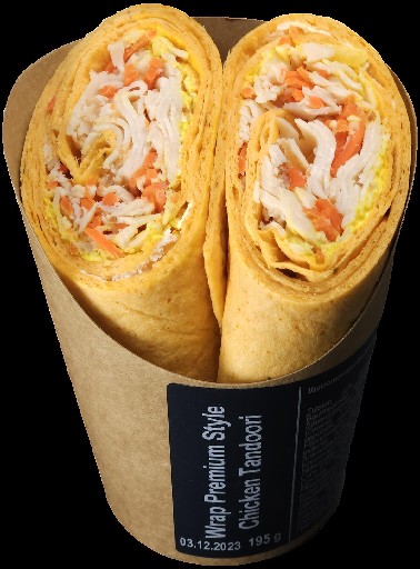 *WS* WRAP PREMIUM TANDOORI (521) 6 X 189G Wrap Premium Tandoori 6x189g
