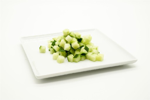 EXTRA GURKEN WÜRFEL GROB MIT SCHALE 10MM (33) 1,0KG Extra Gurken Würfel grob 10mm mit Schale 1kg
