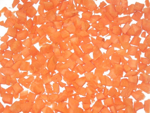 MÖHREN WÜRFEL EXTRA GROB 15 MM (72) 1 KG Möhren Würfel extra grob 15mm 1kg