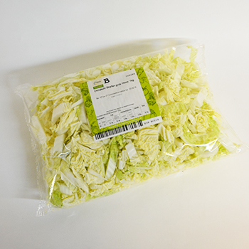 CHINAKOHL STREIFEN GROB 10MM (33) 1 KG Chinakohl Streifen grob 10mm 1kg