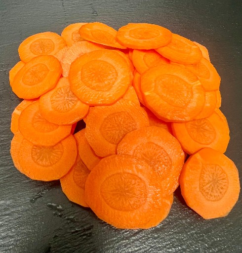 Möhren Scheiben / Chips 2-3mm 1kg