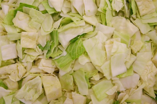 WEIßKOHL BLÄTTRIG GESCHNITTEN 30x30  (72) 1,0KG Weißkohl blättrig geschnitten 30x30 1kg