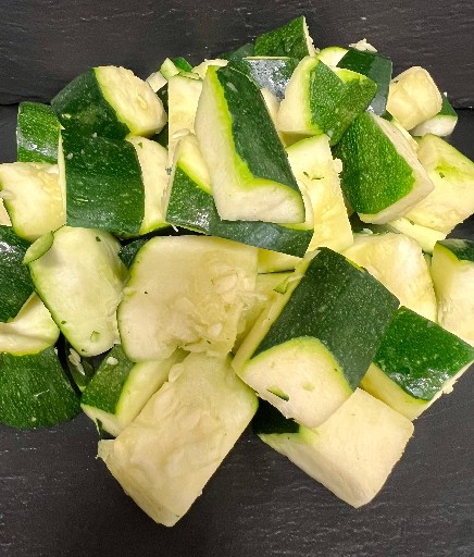 ZUCCHINI WÜRFEL 30 x 30 MM (72) 1 KG Zucchini Würfel 30x30mm 1kg