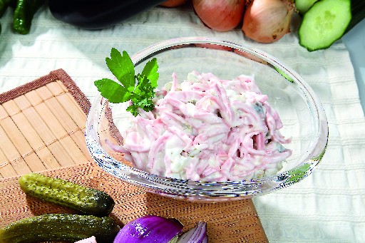*WF* FLEISCHSALAT (33) 1,5KG  - Fleischsalat 1,5kg