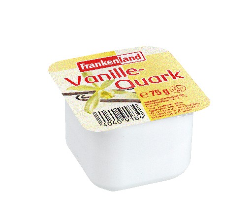 QUARK 15x75G VANILLE 20% Frankenland Frankenland Quark Vanille 20% 15x75g
