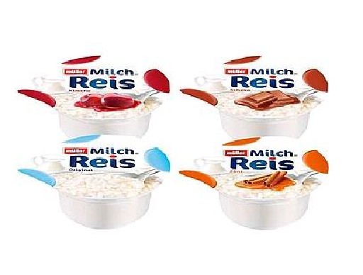 MILCHREIS SORT. 12x125G Müller Müller Milchreis sort. 12x125g