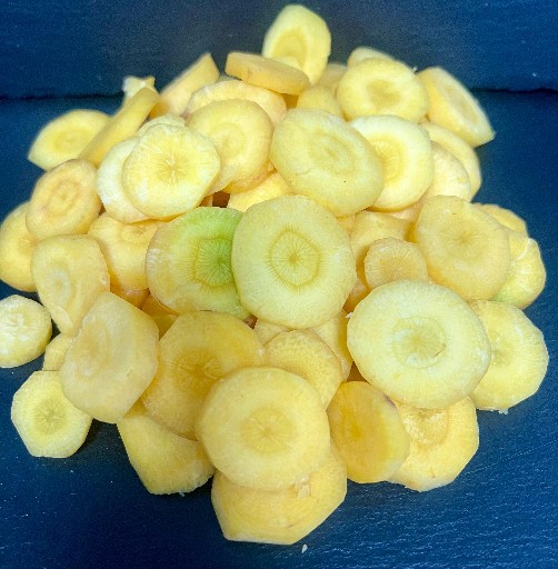 MÖHREN SCHEIBEN GELB 5MM 2,5KG (72) Möhrenscheiben Gelb 5mm 2,5kg 