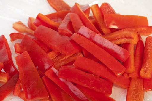 PAPRIKA ROT STICKS CA. 5 CM (72) 1KG Paprika Rot Sticks ca. 5cm 1kg