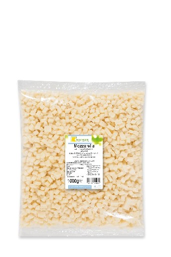 Würfel Mozzarella 40% 6mm 1kg Beutel