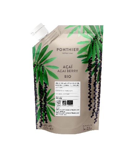 BIO FRUCHTPÜREE ACAI 1,0 KG PONTHIER  Ponthier Bio Fruchtpüree Acai 1kg