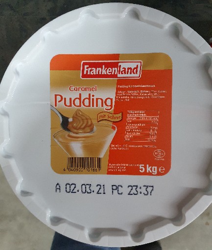 Frankenland Caramell Pudding 6% 5kg