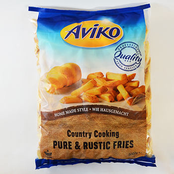 Aviko Country Pommes Pure & Rustic 2x5kg