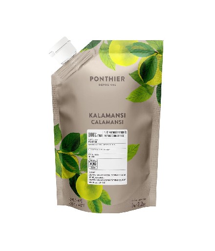 FRUCHTPÜREE CALAMANSI 1L (420) Ponthier Fruchtpüree Calamansi 1l