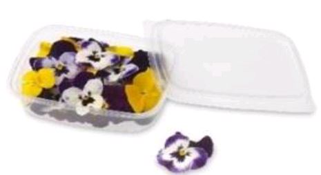 ESSBARE BLÜTEN SCHALE Essbare Blüten 150g Schale