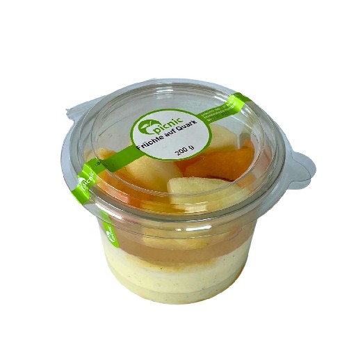 PIC FRÜCHTE AUF QUARK 200G (33) Früchte auf Quark 200g